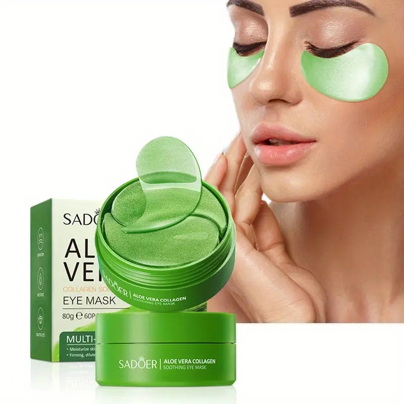 Collagen Under Eye Patches - 60 Buah Masker Mata Kolagen Lidah