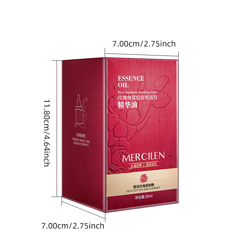 Minyak Esensial Mercilen Rose  - Hyaluronic Acid Facial Serum ulasan dan harga
