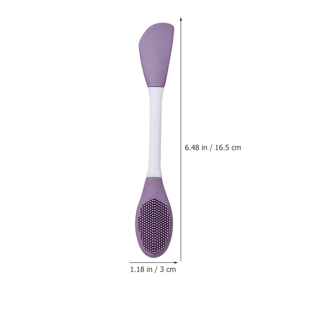 Kuas Masker Silikon, Alat Pemb - Silicone Face Scrubber Electric ulasan dan harga