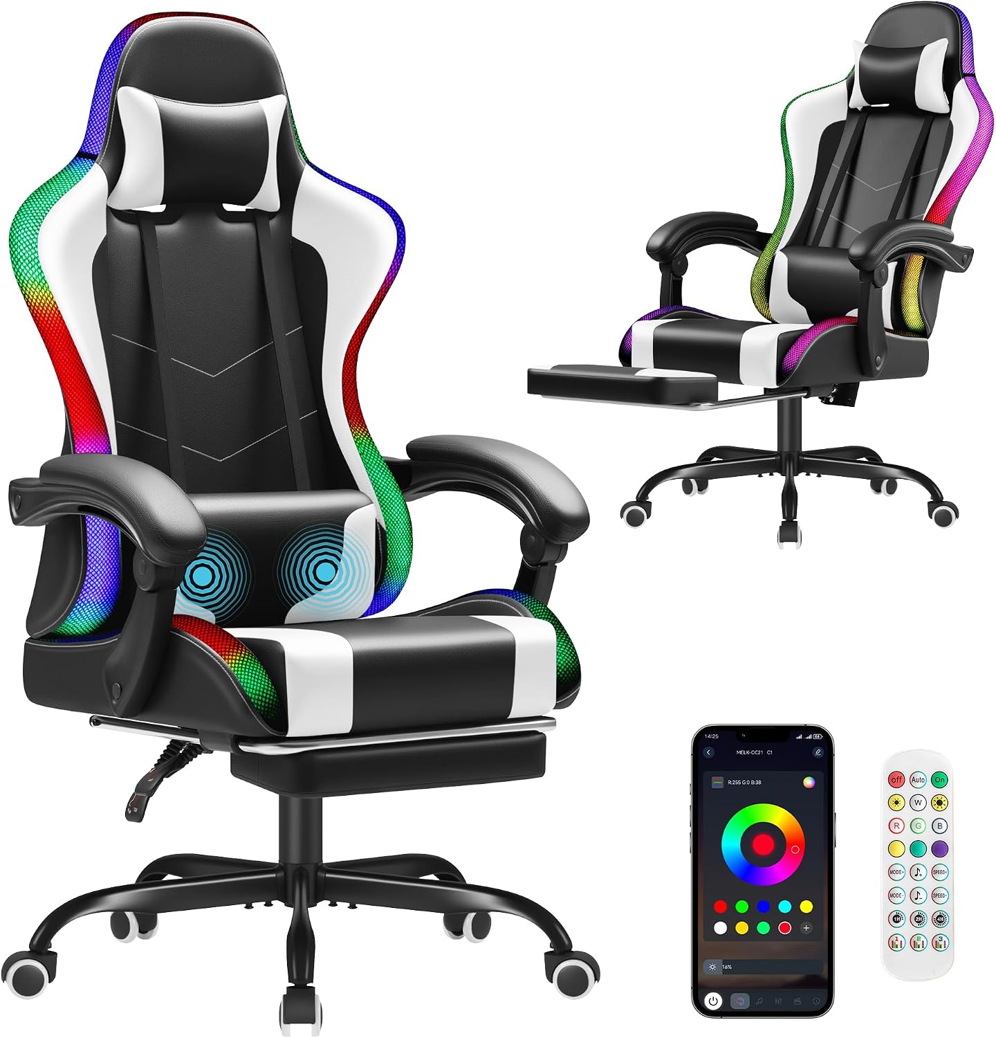 Kursi Gaming Homall, Kursi PC  - Massage ulasan dan harga